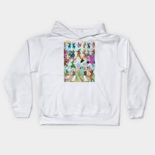 African Feast V4 Kids Hoodie